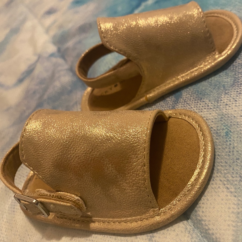 Pink/ Gold Sandals